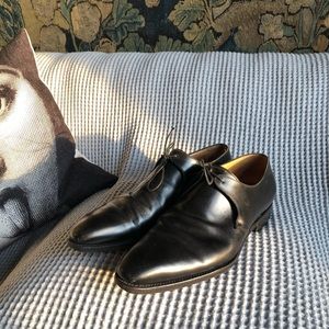 Kiton handmade leather shoes size 9